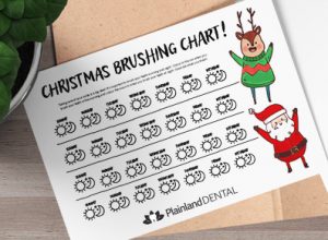 Christmas Brushing Chart 1