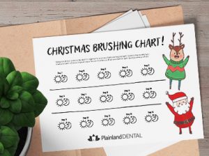 Christmas Brushing Chart 2