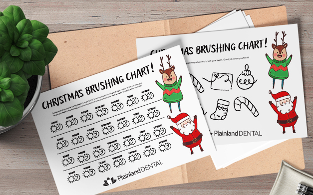 Free Christmas Brushing Charts